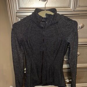 Yogalicious Charcoal Zip-Up Jacket